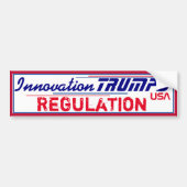 Autocollant De Voiture L'innovation et la réglementation (Devant)