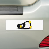Autocollant De Voiture Linux Tux sleeping (En voiture)