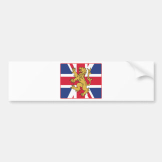 Autocollant De Voiture Lion BRITANNIQUE de drapeau