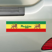 Autocollant De Voiture Lion de reggae de Rasta de Judah (En voiture)
