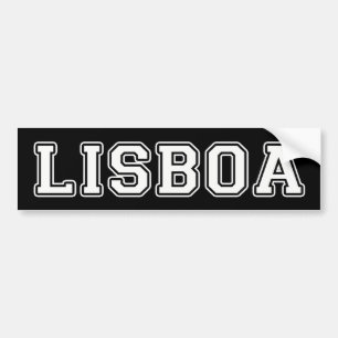 Autocollant De Voiture Lisboa Portugal