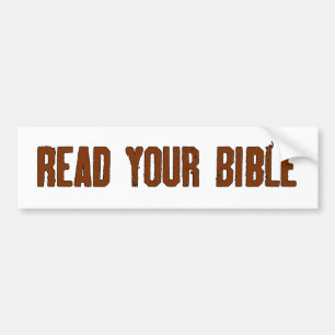 Autocollant De Voiture Lisez votre bible
