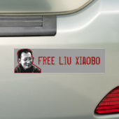 Autocollant De Voiture Liu libre Xiaobo (En voiture)