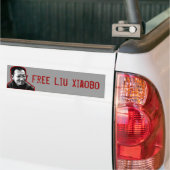 Autocollant De Voiture Liu libre Xiaobo (Sur camion)