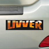 Autocollant De Voiture livverbeerthrash (En voiture)