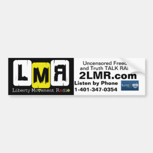 Autocollant De Voiture LMR Bumpersticker