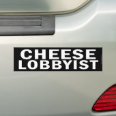 Autocollant De Voiture Lobbyiste de fromage… (En voiture)