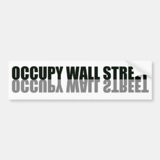 Autocollant De Voiture Logo branché Occupy Wall Street