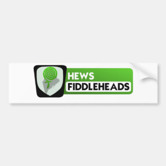 Autocollant De Voiture Logo de Fiddlehead plus grand