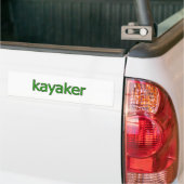 Autocollant De Voiture Logo de Kayaker (Sur camion)