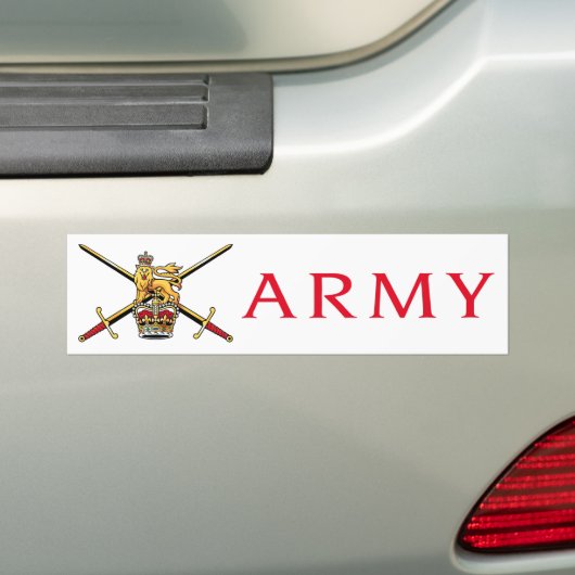 Autocollant De Voiture Logo de l'armée britannique (En voiture)
