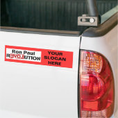 Autocollant De Voiture Logo de révolution de Ron Paul (Sur camion)