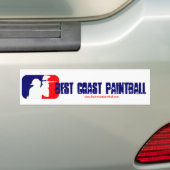 Autocollant De Voiture Logo de sport de Paintball de BCP (En voiture)