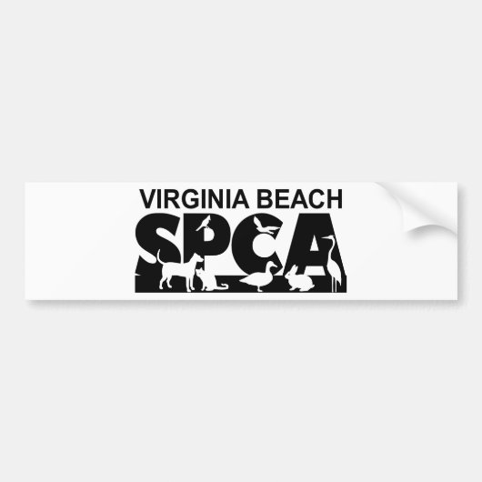 Autocollant De Voiture Logo de VBSPCA (Devant)