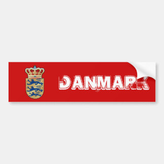 Autocollant De Voiture Logo du Danemark blason d'armoiries crête royale