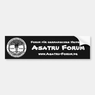 Autocollant De Voiture Logo du forum Asatru
