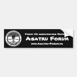 Autocollant De Voiture Logo du forum Asatru