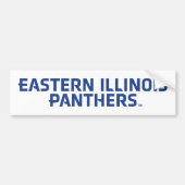 Autocollant De Voiture Logo du texte Eastern Illinois Panthers (Devant)