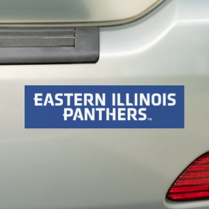 Autocollant De Voiture Logo du texte Eastern Illinois Panthers