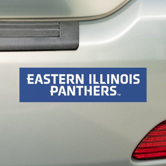 Autocollant De Voiture Logo du texte Eastern Illinois Panthers (En voiture)