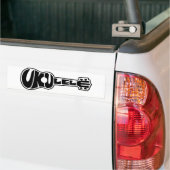 Autocollant De Voiture Logo d'ukulélé (Sur camion)