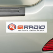 Autocollant De Voiture Logo par radio Bumpersticker de SI (En voiture)