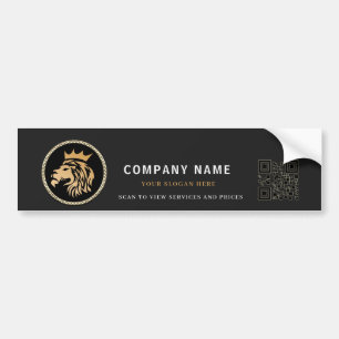Autocollant De Voiture Logo personnalisé professionnel, Logo Lion élégant