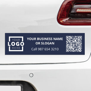Autocollant De Voiture Logo professionnel personnalisé QR Code promotionn