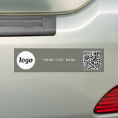 Autocollant De Voiture Logo simple et texte professionnel QR Code Sage Gr (En voiture)