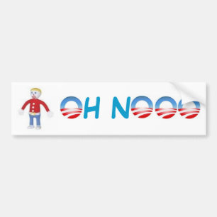 AUTOCOLLANT DE VOITURE L'OH NOOOOO