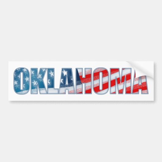 Autocollant De Voiture L'Oklahoma (Devant)