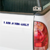 AUTOCOLLANT DE VOITURE L'OMS EST JOHN GALT (Sur camion)