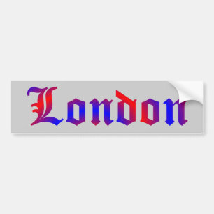 Autocollant De Voiture Londres