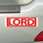 Autocollant De Voiture Lord Stamp (En voiture)