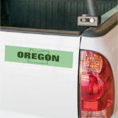 Autocollant De Voiture L'Orégon (Sur camion)