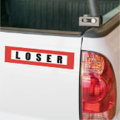 AUTOCOLLANT DE VOITURE LOSER (Sur camion)