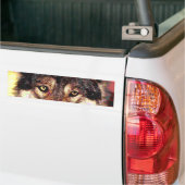 Autocollant De Voiture Loup (Sur camion)