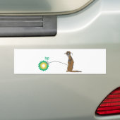 Autocollant De Voiture Loutre fâchée (En voiture)