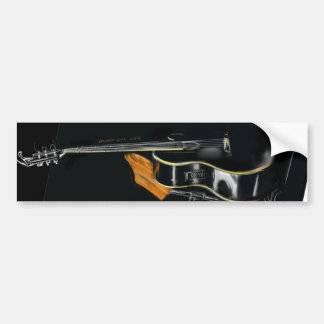 AUTOCOLLANT DE VOITURE LOVE PLAY GUITAR
