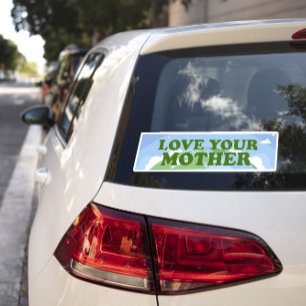 Autocollant De Voiture Love Your Mother Jour des terres Planet De l'envir