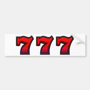 Autocollant De Voiture Lucky 7s