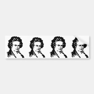 Autocollant De Voiture Ludwig van Beethoven