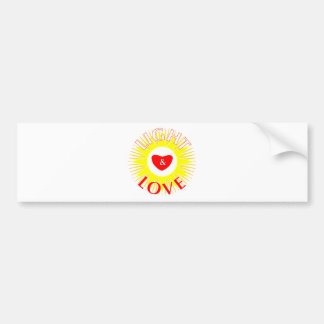Autocollant De Voiture Lumière et amour