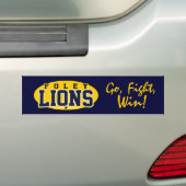 Autocollant De Voiture Lycée Foley; Lions (En voiture)