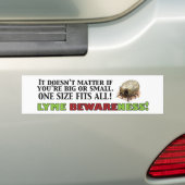 Autocollant De Voiture Lyme Bewareness ! (En voiture)