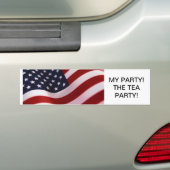 AUTOCOLLANT DE VOITURE MA PARTIE ! LE THÉ ! (En voiture)