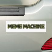 Autocollant De Voiture Machine de Meme (En voiture)
