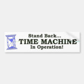Autocollant De Voiture Machine de temps (Devant)