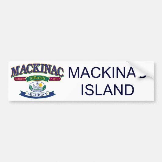 Autocollant De Voiture Mackinac-glacière-SVG [Conver (Devant)