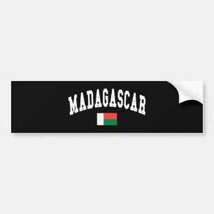 AUTOCOLLANT DE VOITURE MADAGASCAR
